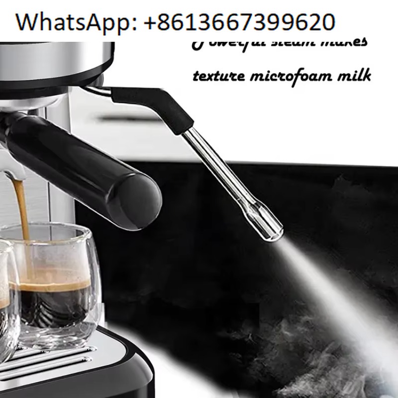 Home Office Moka - Semi-automatic Makinesi Cappuccino Latte Kahve Moka
