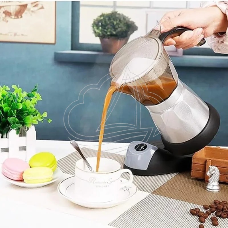 Electric Espresso Moka Pot Det - огляд і ціна Home Office Moka