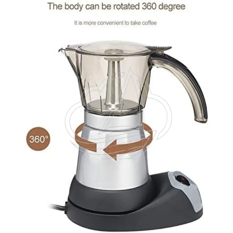 Electric Espresso Moka Pot Det - огляд і ціна Home Office Moka