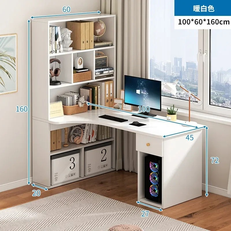Computer desk L-shaped knee ta - огляд і ціна Home Office Shed