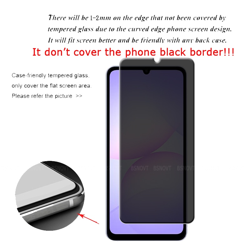 4/3/2/1Pcs For Samsung A07 Gla - огляд і ціна Monitor Privacy Screen