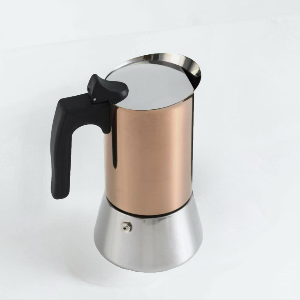 4/6 Stainless Steel Gold-Plate - огляд і ціна Home Office Moka
