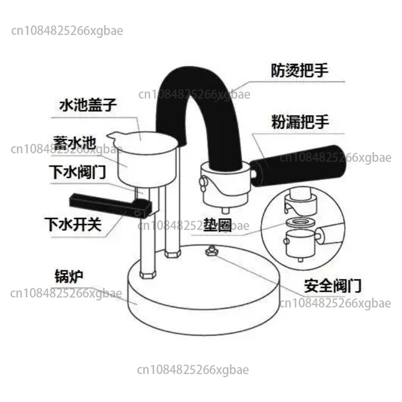 Stainless Steel Moka Pot Stove - огляд і ціна Home Office Moka