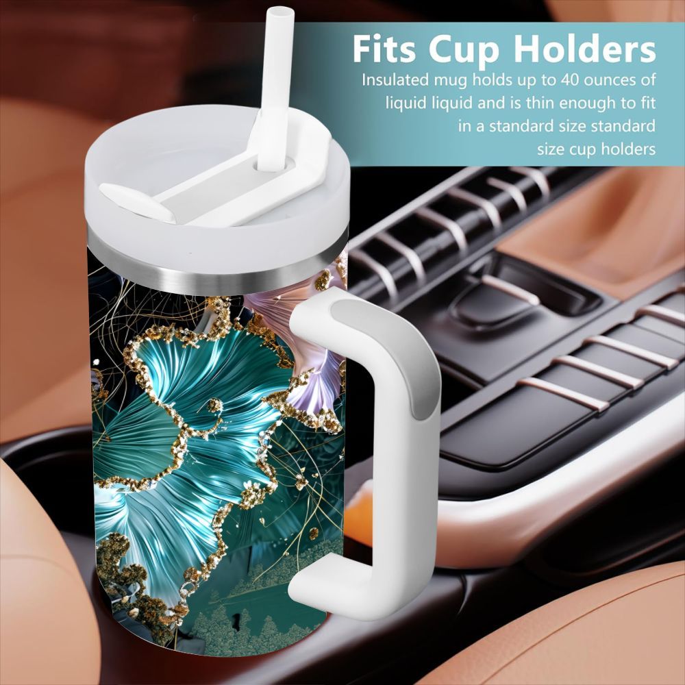 40Oz Insulated Tumbler with Ha - огляд і ціна Home Office Hours