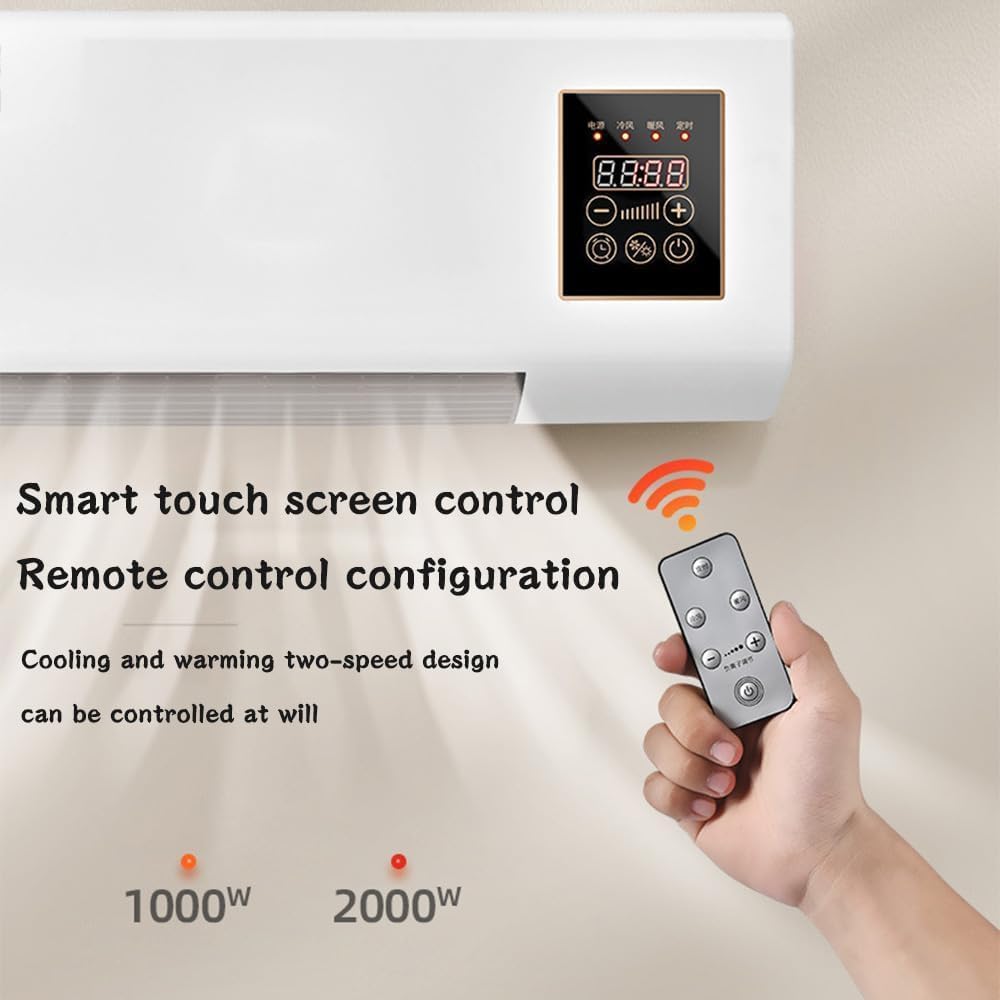 Portable Air Fan, 2000W Wall-M - огляд і ціна Home Office Hours