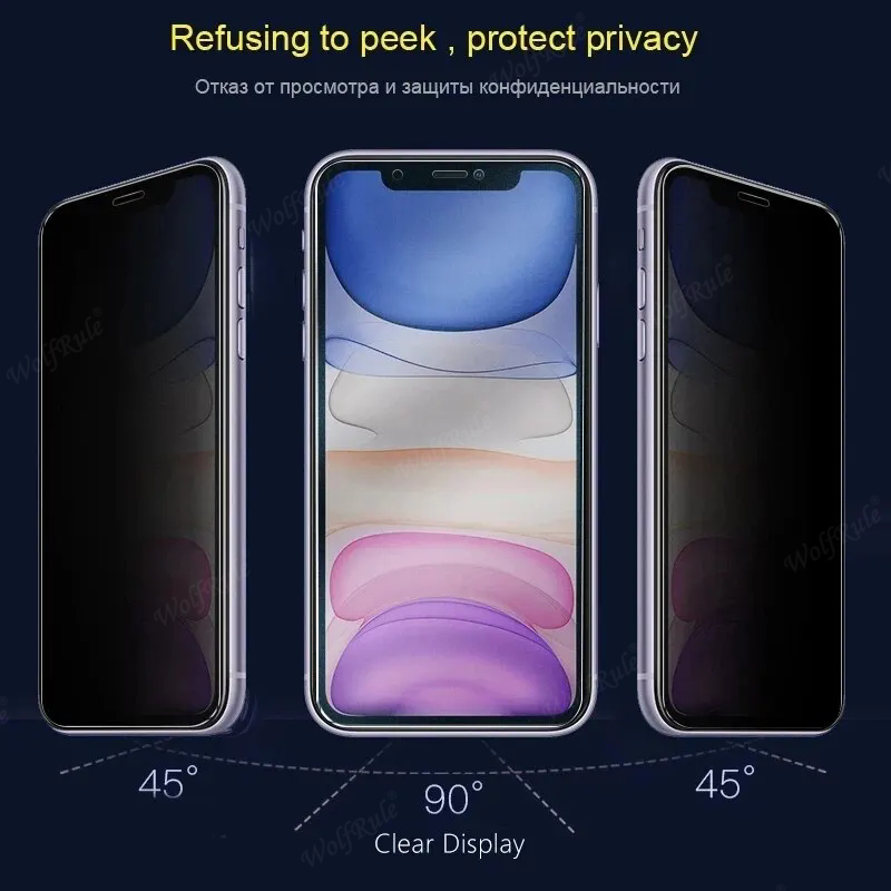 4Pcs For Poco X5 Pro Glass Xia - огляд і ціна Monitor Privacy Screen