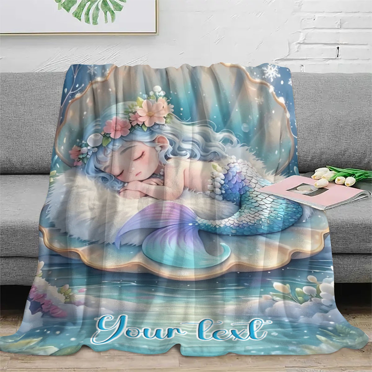 Personalized Name Mermaid   Bl - огляд і ціна Home Office Cozy