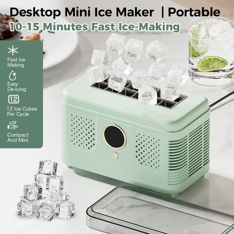 12V/220V Portable Mini Ice Mak - огляд і ціна Home Office Equipment