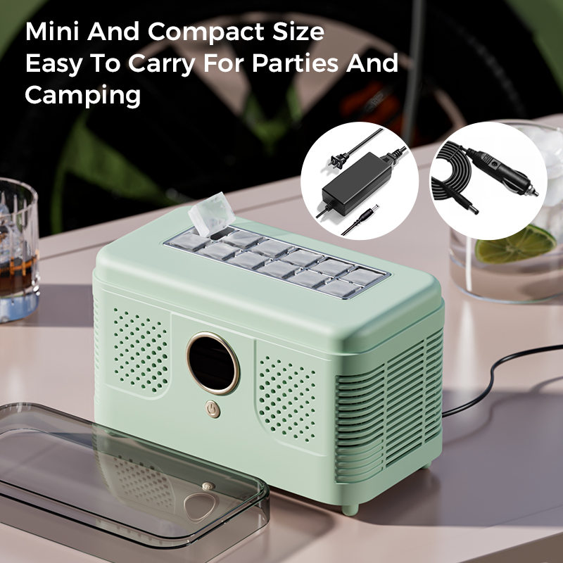 12V/220V Portable Mini Ice Mak - огляд і ціна Home Office Equipment