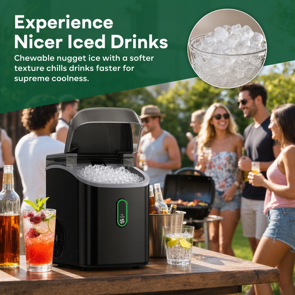 Nugget Ice Makers Countertop w - огляд і ціна Home Office Equipment