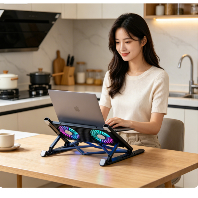 New Laptop Cooler Base Stand F - огляд і ціна Laptop Stand Foldable