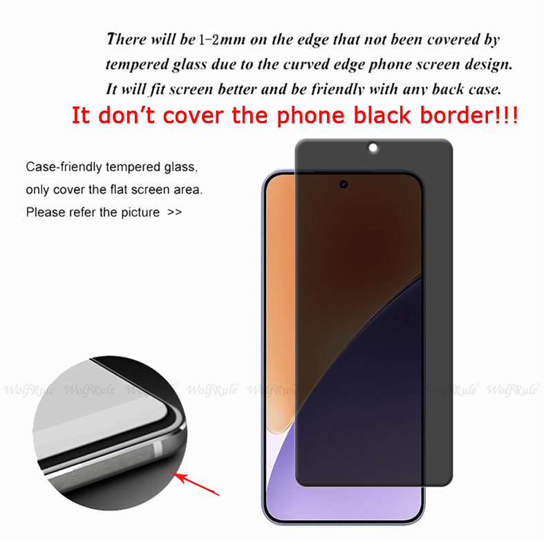 4/3/2/1Pcs For Xiaomi 15 Glass - огляд і ціна Monitor Privacy Screen