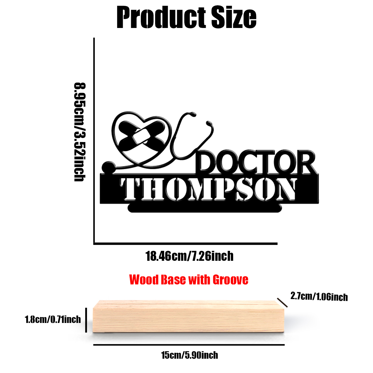 1pc Personalized Desktop Metal - огляд і ціна Home Office Equipment